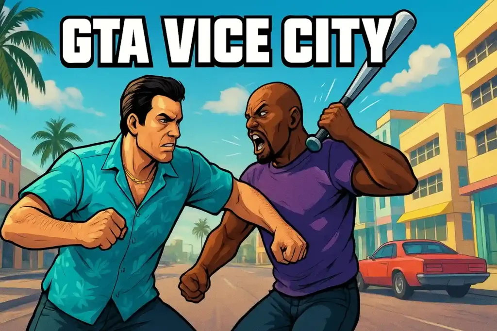 gta vice city new edition download street fight scene