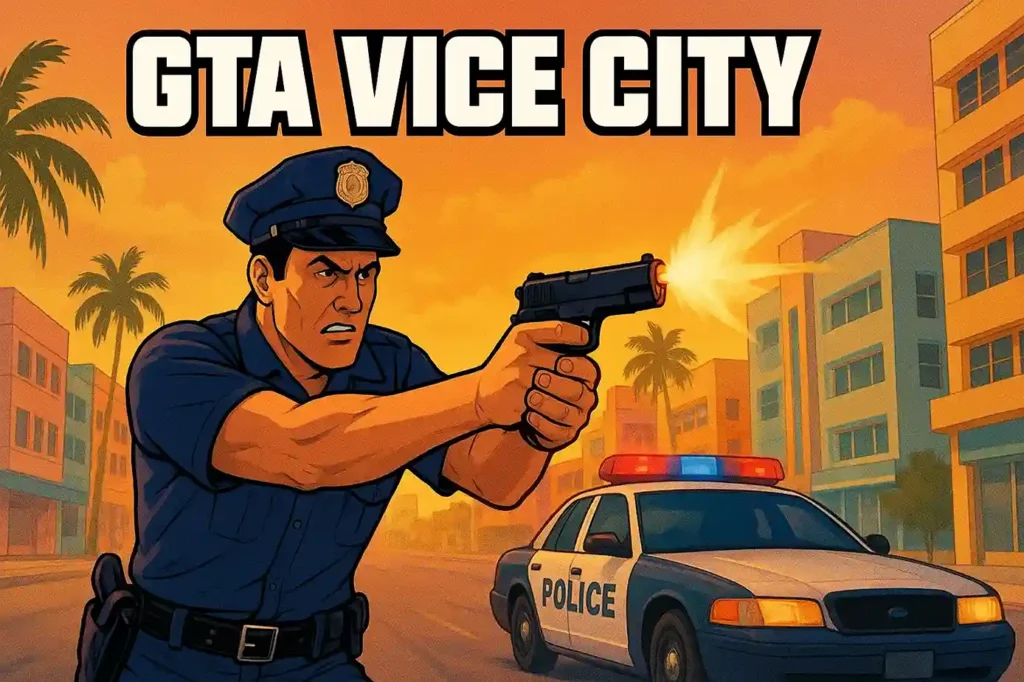 gta vice city new edition download police shooting action