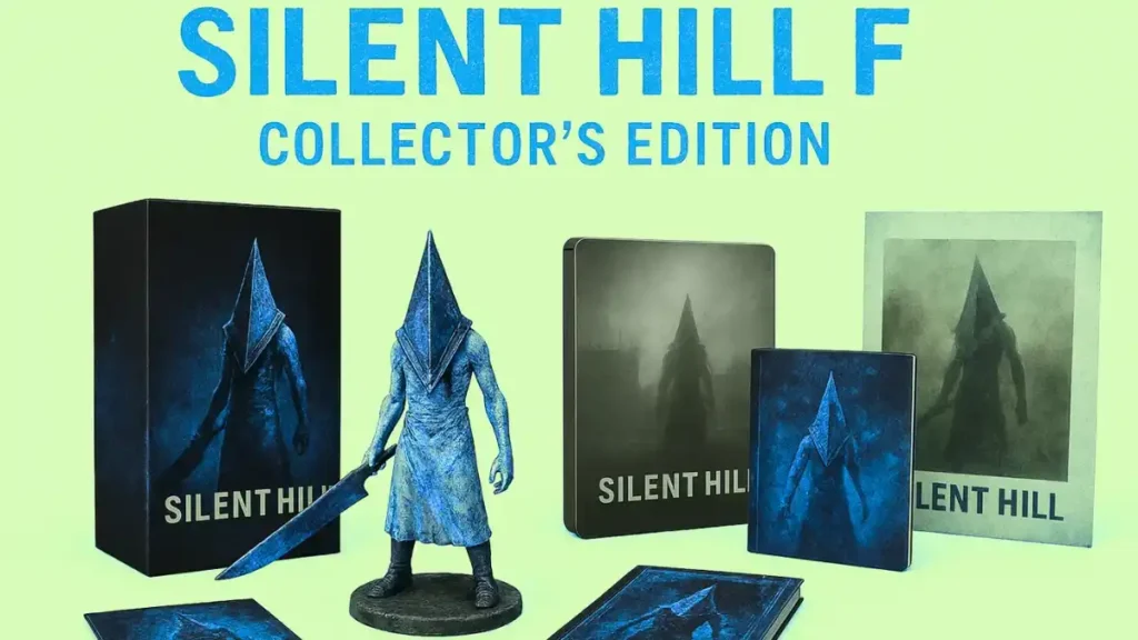 Horror game Silent Hill F Collector's Edition with premium items