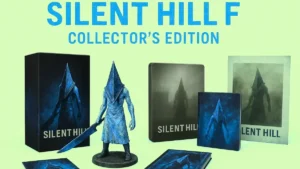 Silent Hill F Collector's Edition yellow background promotional image