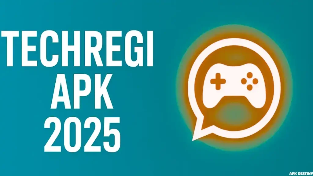 Techregi APK 2025 official gaming logo
