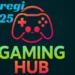 Techregi APK 2025 gaming hub glowing logo