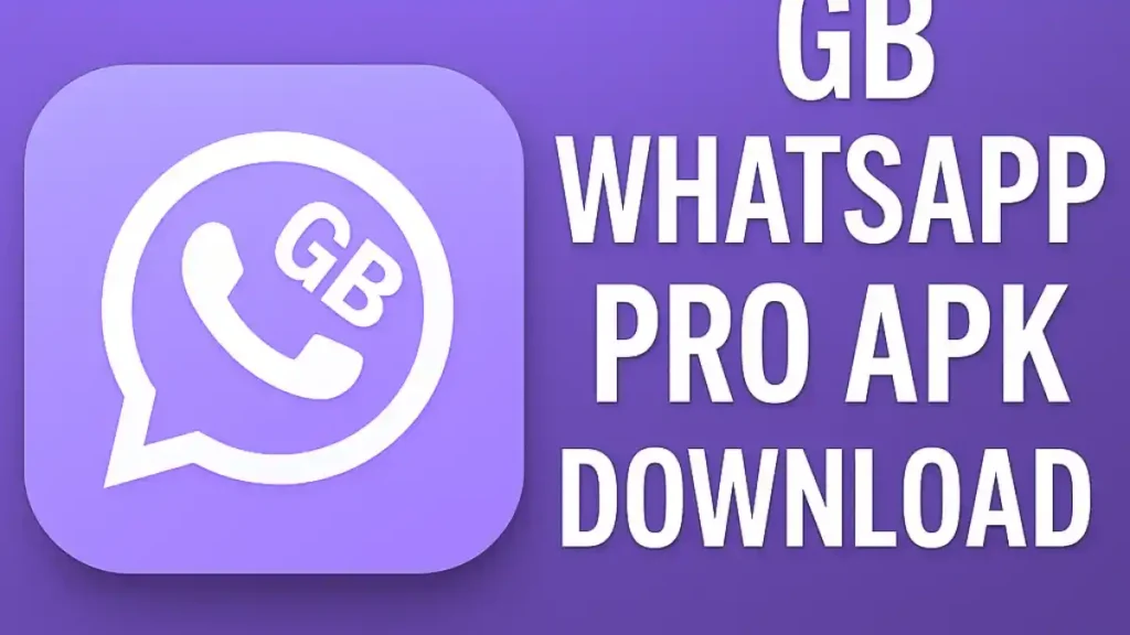 Purple theme GB WhatsApp Pro APK Download icon